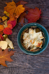 Casserole with broccoli and cheese