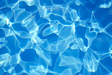 Swimming pool water. Aqua texture - 95192760