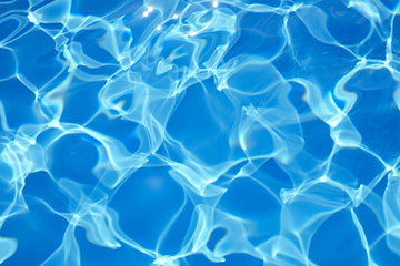 Swimming pool water. Aqua texture - 95192767