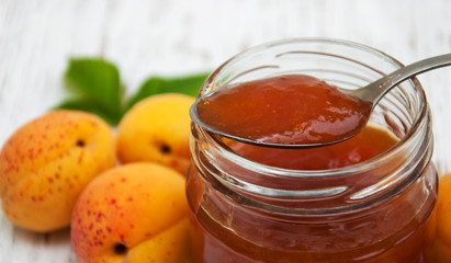 Apricots jam