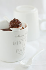 budino vegano al cioccolato