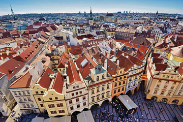 Old Market in Prague - obrazy, fototapety, plakaty