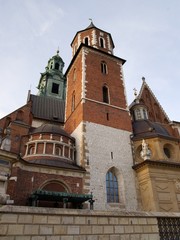 Fototapeta na wymiar Wawel Castle in Krakow