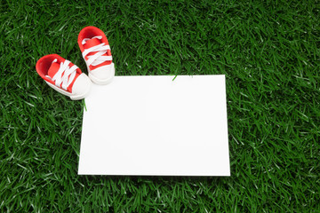 red shoe party invite