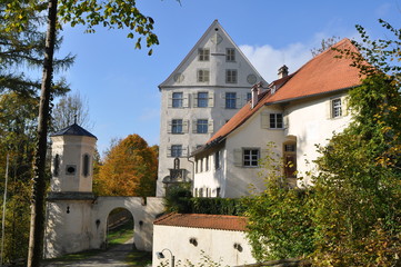 Fototapeta na wymiar castle Achberg,Germany