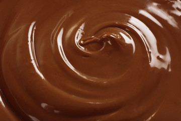 Chocolate as background