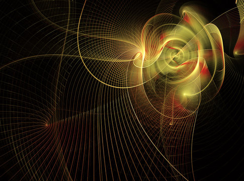 abstract fractal background