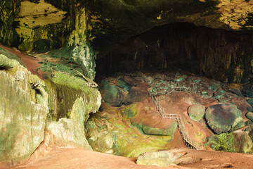 Cave in niah national park