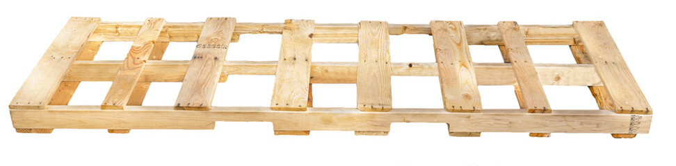A wooden pallet