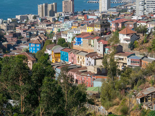 Fototapeta premium View over Varlaraiso