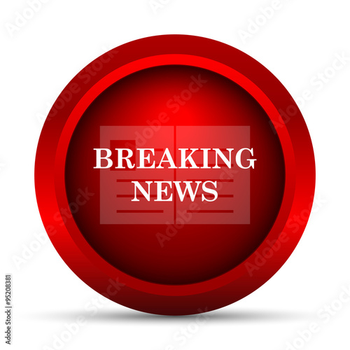 "Breaking news icon" Stock photo and royalty-free images on Fotolia.com