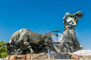 The Gefion fountain in Copenhagen © Sergii Figurnyi