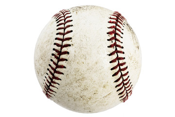 baseball isolated on white