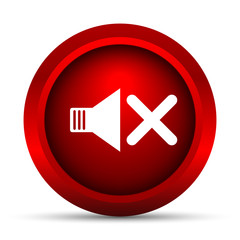 Fototapeta premium No sound icon