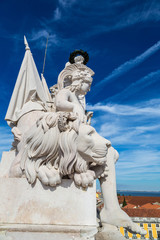Fototapeta premium Triumphal arch in Lisbon