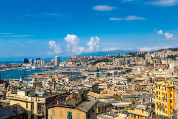Port of Genoa in Italy