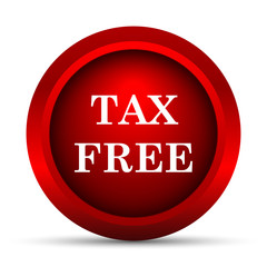 Tax free icon