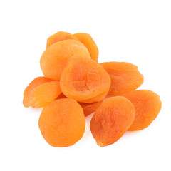 Dried Apricot over White