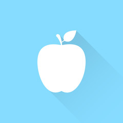 Apple vector icon.