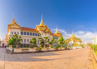 Chakri Maha Prasat Throne Hall at Grand palace, Wat pra kaew wit
