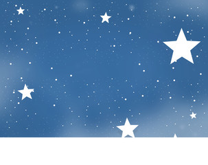 Obraz na płótnie Canvas Festive Stars Christmas Winter New Year Design