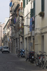 Italy. Residential house in Chioggia