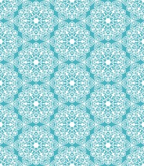 seamless ornamental pattern. Decoration for background, postcards. Wallpaper. Vector illustration.