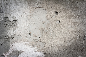 Grunge concrete cement wall with crack,  texture background