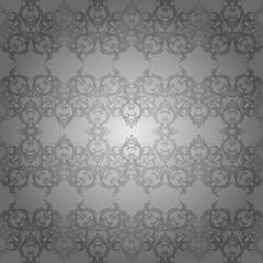 Wallpaper Silver Abstract