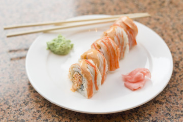 Spicy Crab Sushi Roll