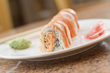 Spicy Crab Sushi Roll