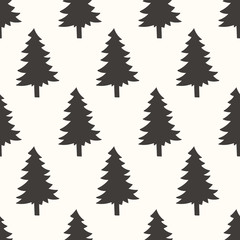 Fototapeta premium seamless forrest pattern