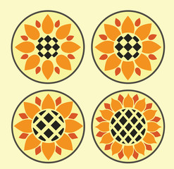 sunflowers icon