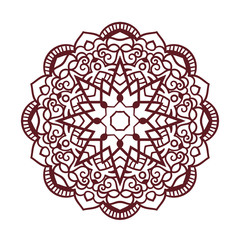 Vector mandala ornament