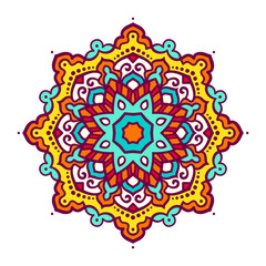 Vector mandala ornament