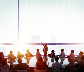 Business People Meeting Corporate Planning Concept