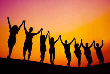 Success Celebration Cheerful Acheivement Concept