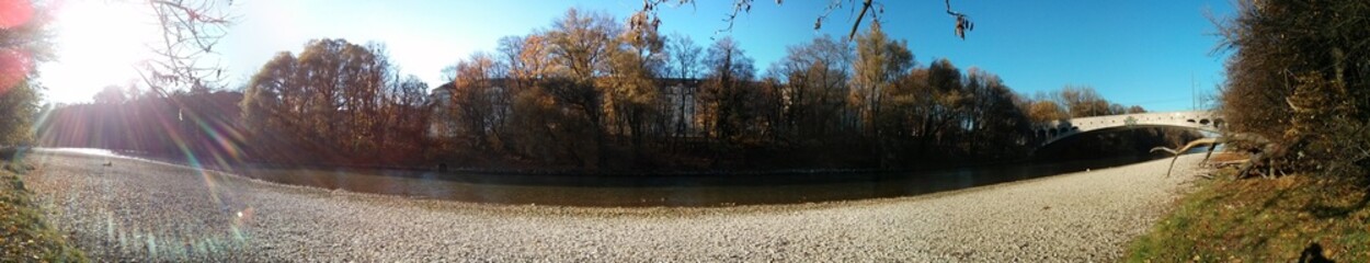 Ufer der Isar