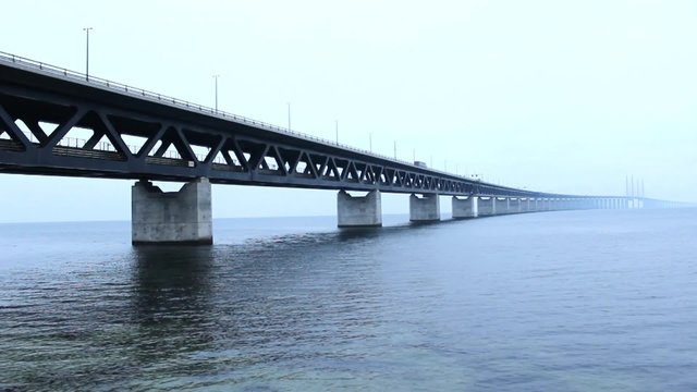 The Bridge Oresund Sea Bridge 