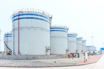 view of oil depot