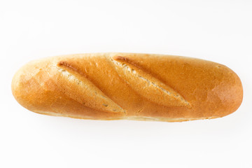 French baguette bread isolated