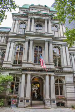 Old City Hall on Boston's Freedom Trail Massachusetts USA