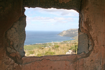 view to the sea