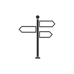 Signpost  icon.
