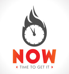 Logo - the time is now