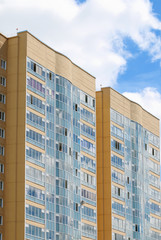 PERM, RUSSIA - JUN 25, 2014: New residential building