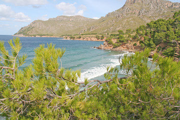behind the sea