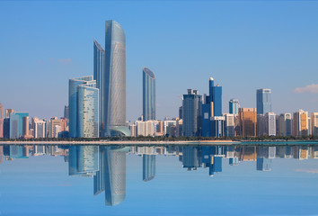Abu Dhabi-Skyline