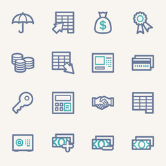 Finance and Banking icons
