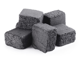 charcoal cubes